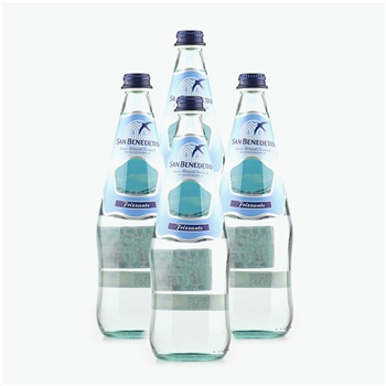 圣碧涛玻璃瓶装（含汽）天然矿泉水 750ml*12