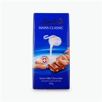 瑞士莲瑞士经典排装 - 扁桃仁牛奶巧克力 100g*144
