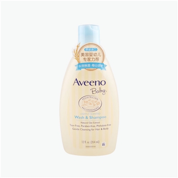 Aveeno婴儿每日倍护洗发沐浴露 354ml*12