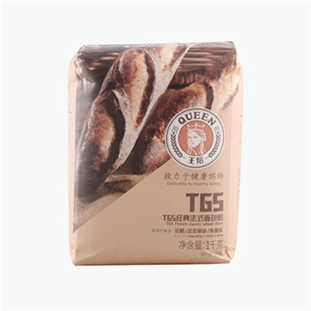 王后牌伯爵T65经典法式面包粉 1kg*10