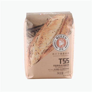 王后牌伯爵T55传统法式面包粉 1kg*10
