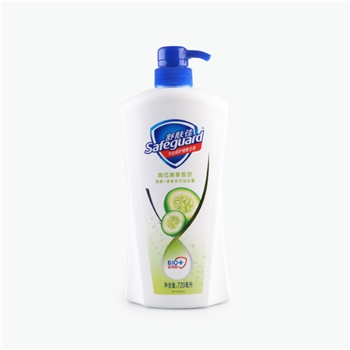 舒肤佳健康清爽青瓜清爽香型沐浴露 720ml*12