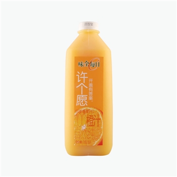 味全每日C100%鲜橙汁 1600ml*8