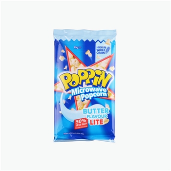 Poppin淡黄油味爆米花 85g*18