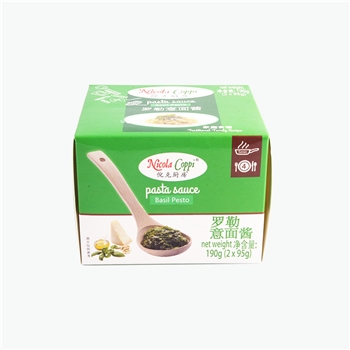 倪克厨房罗勒意面酱 190g*12