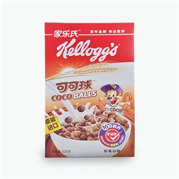 家乐氏可可球 330g*12