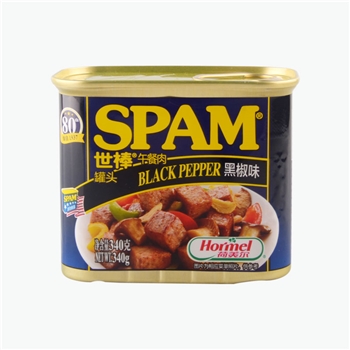 荷美尔世棒午餐肉-黑椒340g*24