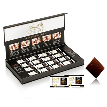 瑞士莲特醇可可黑巧克力70%+85%礼盒(170g*10盒)