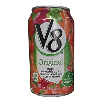 V8蔬菜汁美国进口金宝混合原味果蔬汁饮料胡萝卜番茄调酒汁