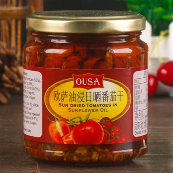 意大利进口欧萨油浸干番茄干280g*6 沙拉意面西餐用Sundried Tomato